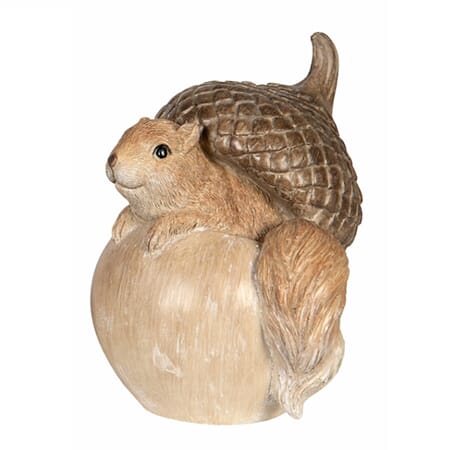 Figura ekorn nøtt 17cm
