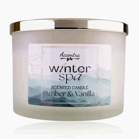 Duftelys spa amber magic vinter