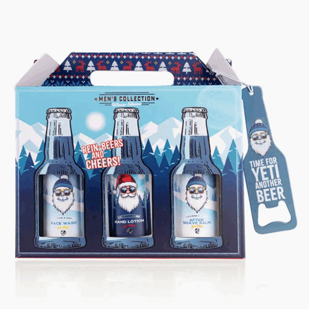 Gavesett 4deler rein-beers and cheers