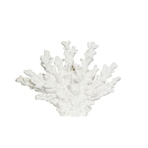 Korall hvit maritim 26cm