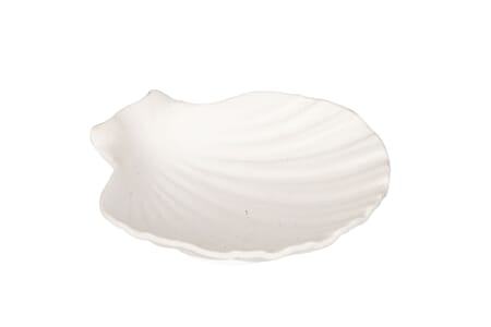 Skål hvit skjell 16cm
