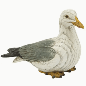 Figur måke sittende 12cm