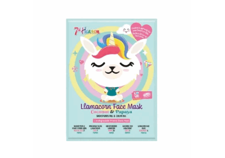 Ansiktsmaske for barn lama