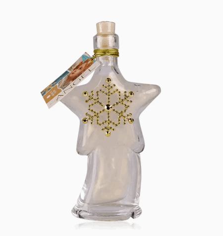 Badeskum stjerne gull engel