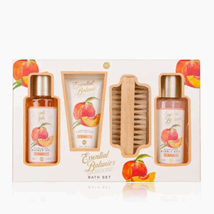 Gavesett fersken 4deler