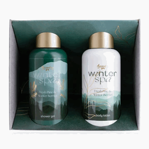 Gavesett winter spa shower og body lotion