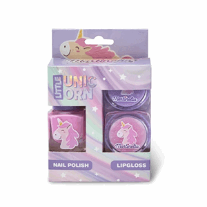 Gavesett unicorn lipgloss/nail polish