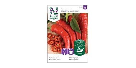 Frø chillipepper cayenna long slim