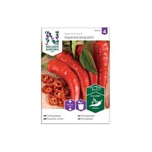 Frø chillipepper cayenna long slim