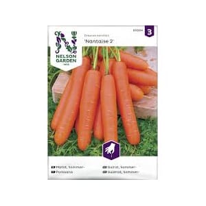 Frø gulrot sommer nantaise