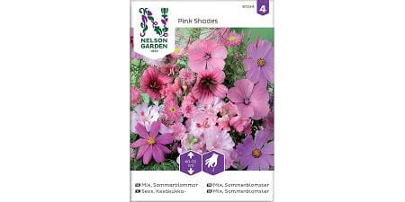 Frø mix sommerblomst rosa