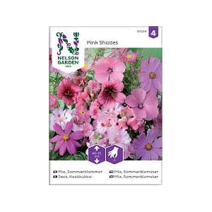 Frø mix sommerblomst rosa