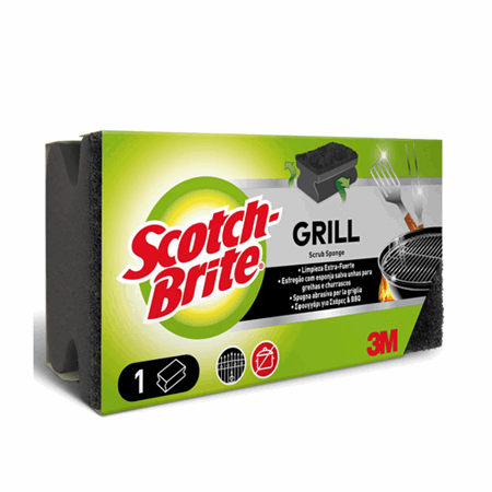 Grillskrubb m. svamp