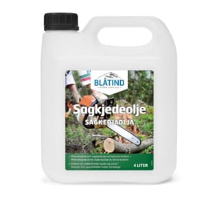 Olje sagkjede 4liter sagkjedeolje blåtind