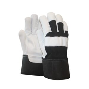 Hanske arbeidshanske herre str 11 okseskinn