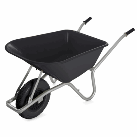 Trillebår 85liter hagebåren MÅ HENTES 145x58x60