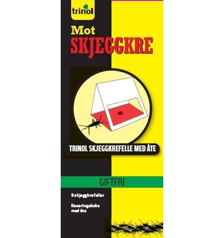 Skjeggkre feller 9pk trinol sølvkre