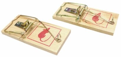 Musefeller 2stk i treverk rimelig