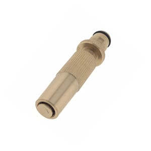 Strålerør i messing 9,5cm