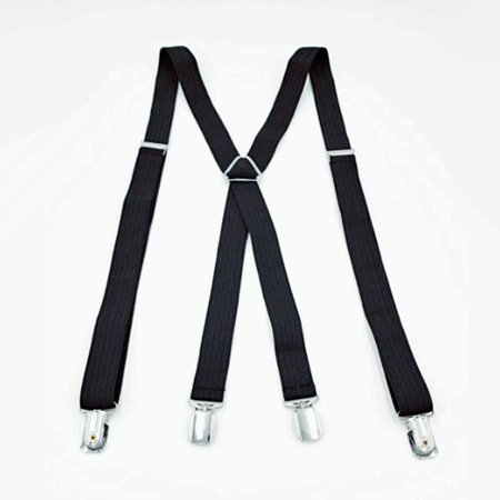 Bukseseler sorte 2,5 cm til herrer