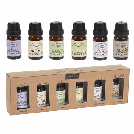 Duft olje i sett 6stk a 10ml