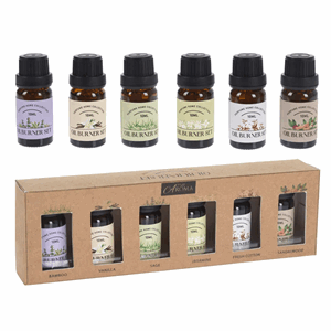 Duft olje i sett 6stk a 10ml