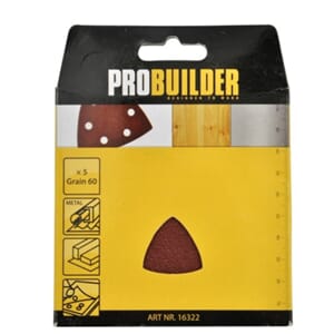 Slipepapir delta K60 90x90x90mm 5stk