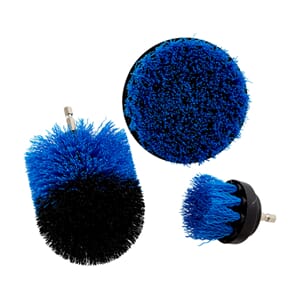 Drillbørste vaskesett 3deler