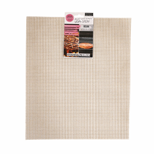 Grillmatte 36x42cm nonstick BBQ rutete