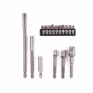 Bits sett med forlenger og koblinger