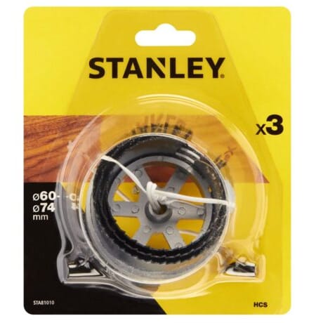 Hullsagsett 3stk 60-67-74mm HCS STANLEY