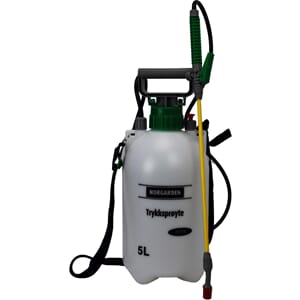 Lavtrykksprøyte grønn 5liter lavtrykk sprayflaske nordgarden