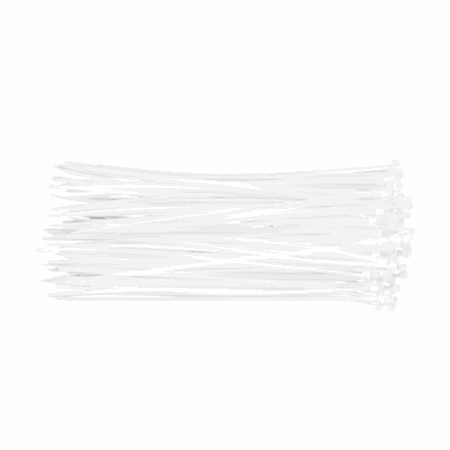 Strips hvit 200x2,5mm 100pk