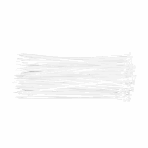 Strips hvit 200x2,5mm 100pk