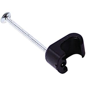 Klammer sort 3-5mm lampett