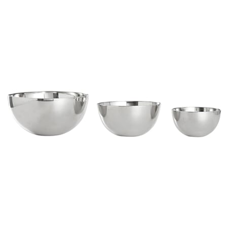 Bakebolle i metall RF 3pk