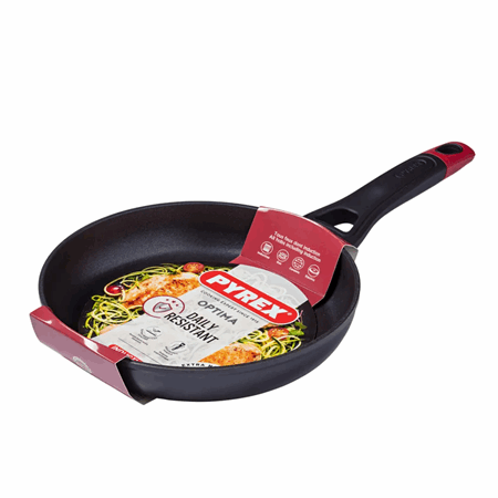 Stekepanne 24cm pyrex IKKE teflon sort nonstick