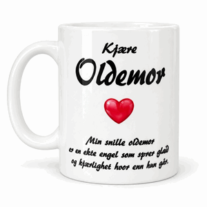 Kopp kjære oldemor kosekopp