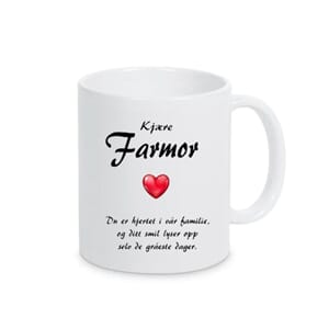 Kopp kjære farmor kosekopp