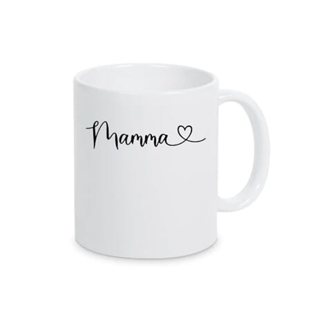 Kopp mamma hjerte kosekopp