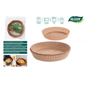 Airfryer innlegg 20stk papir brun