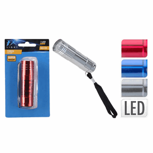 Lommelykt led alu ass