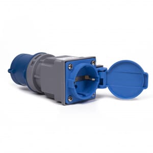 CEE overgang adapter bobil campingvogn mm