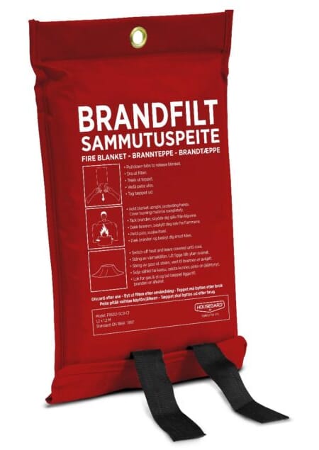 Brannteppe 1,5x1,5m