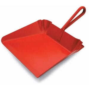 Feiebrett metall rød 24x18cm