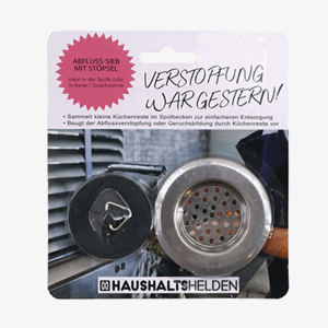 Propp og sil til vask