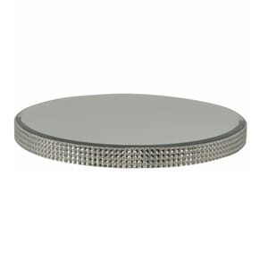 Lysfat 21cm i diameter til kubbelys ol. strass