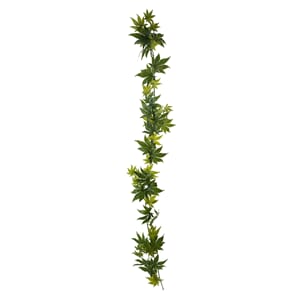Kunstig blomst 200cm grønn lenke girlander anthurium