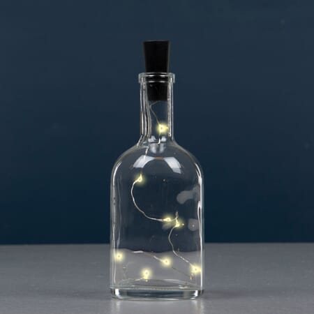 Ledlys slynge til å lyse opp flaske med 40cm