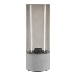 Lampe bordlampe armin sotet glass/betong